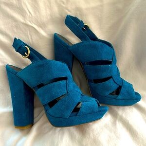 Sole Society Teal Sandals ****NEW****